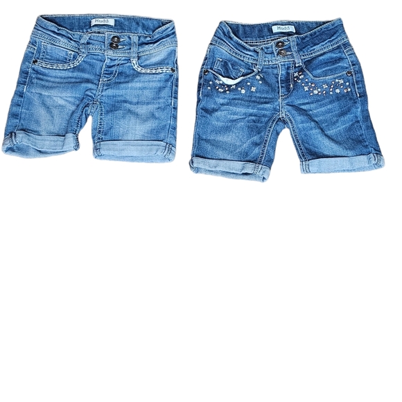 Mudd Jeans Set of two Jeans shorts Size 6 - Picture 3 of 12